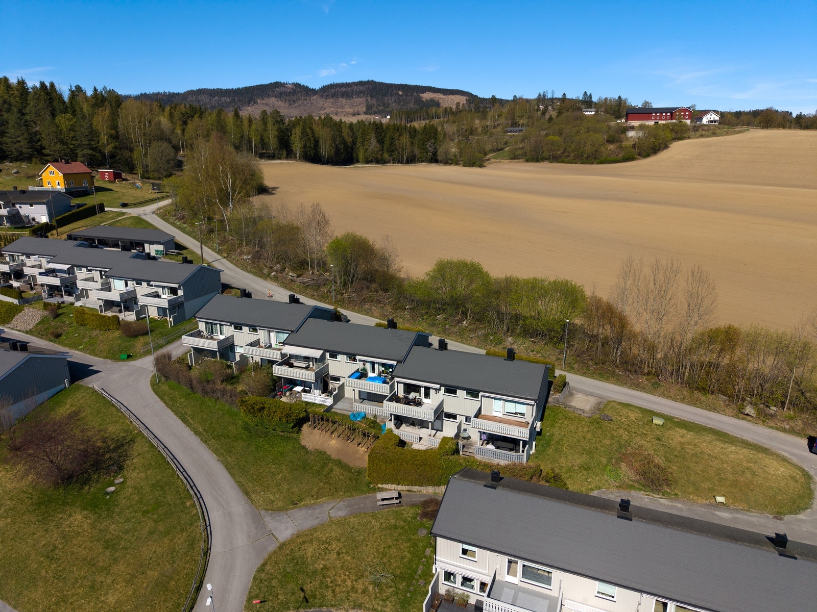 Boligen ligger øverst på Fossen. Galleribilde