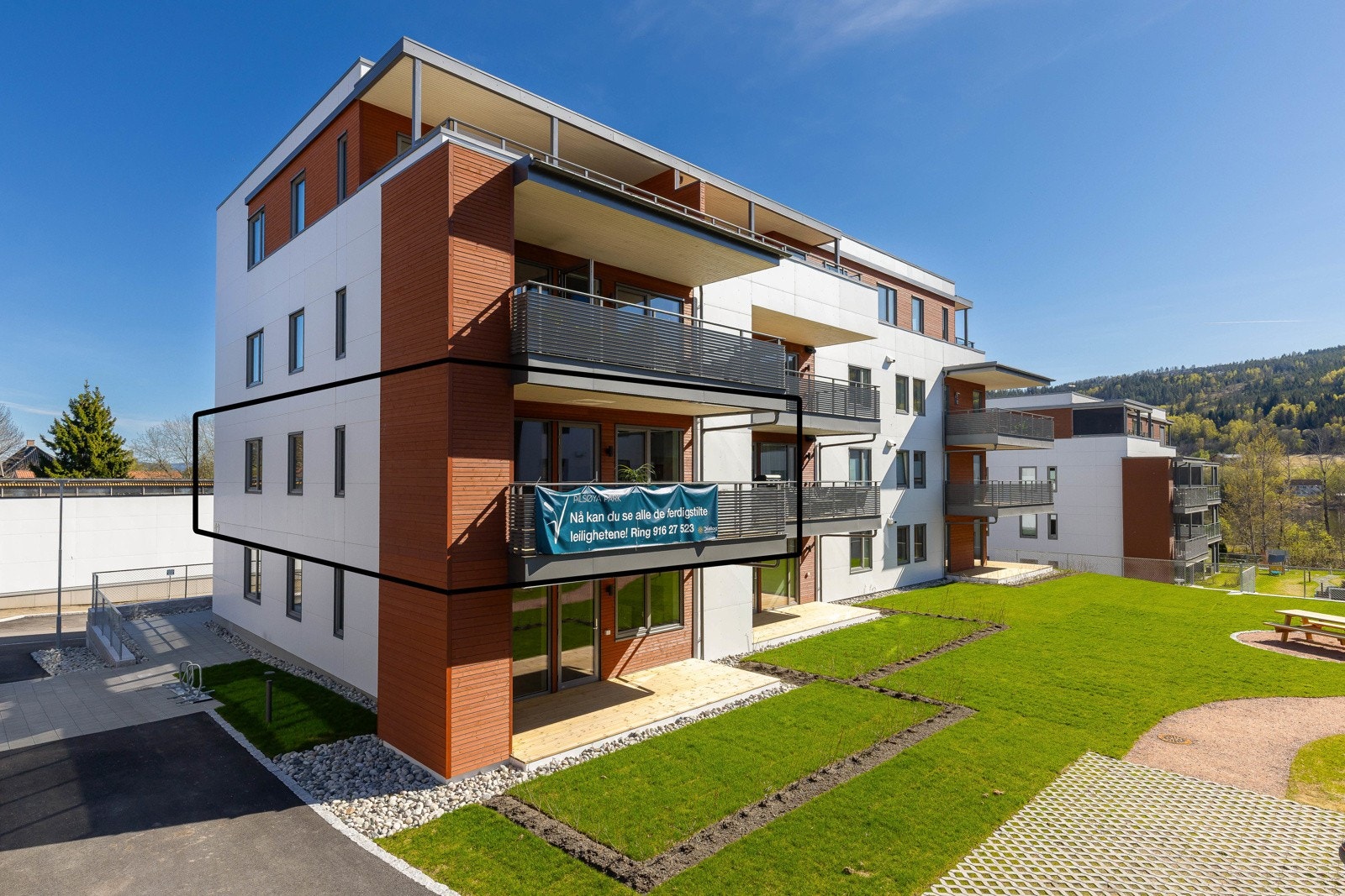 Gunstig plassering i enden Galleribilde