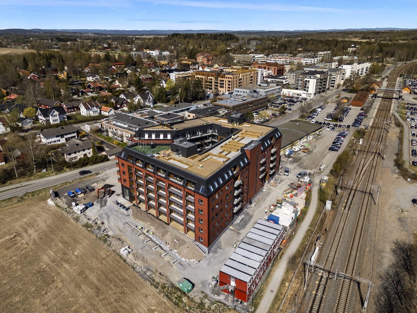 Dronefoto Galleribilde
