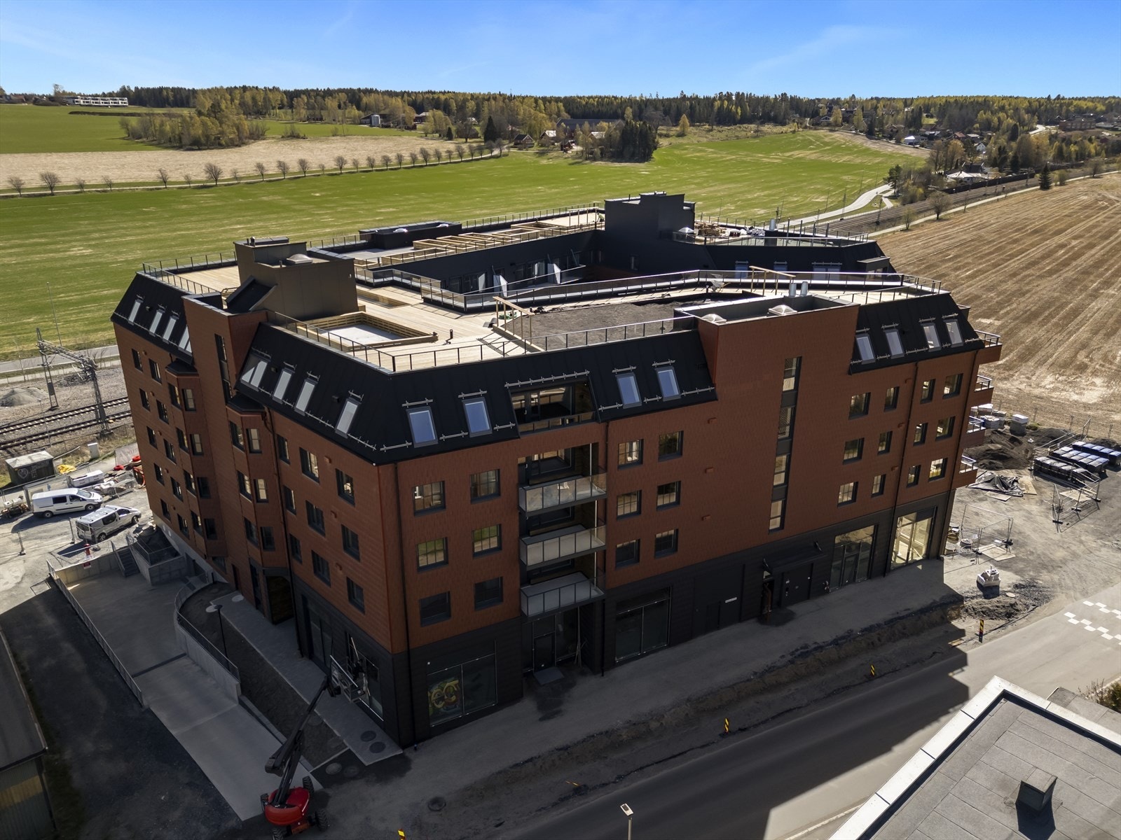 Dronefoto Galleribilde