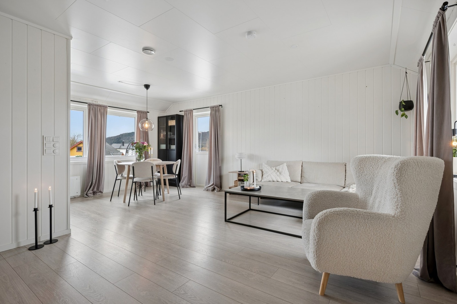 Det er balansert ventilasjon som sørger for et godt inneklima. Galleribilde