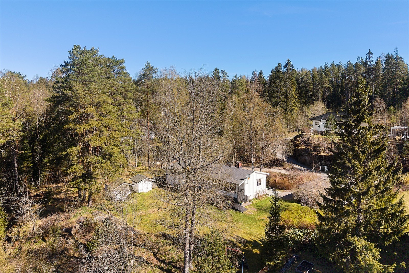 Rolandsjøen ligger ca. 1 km. fra eiendommen og Setertjern er bare noen hundre meter unna. Galleribilde