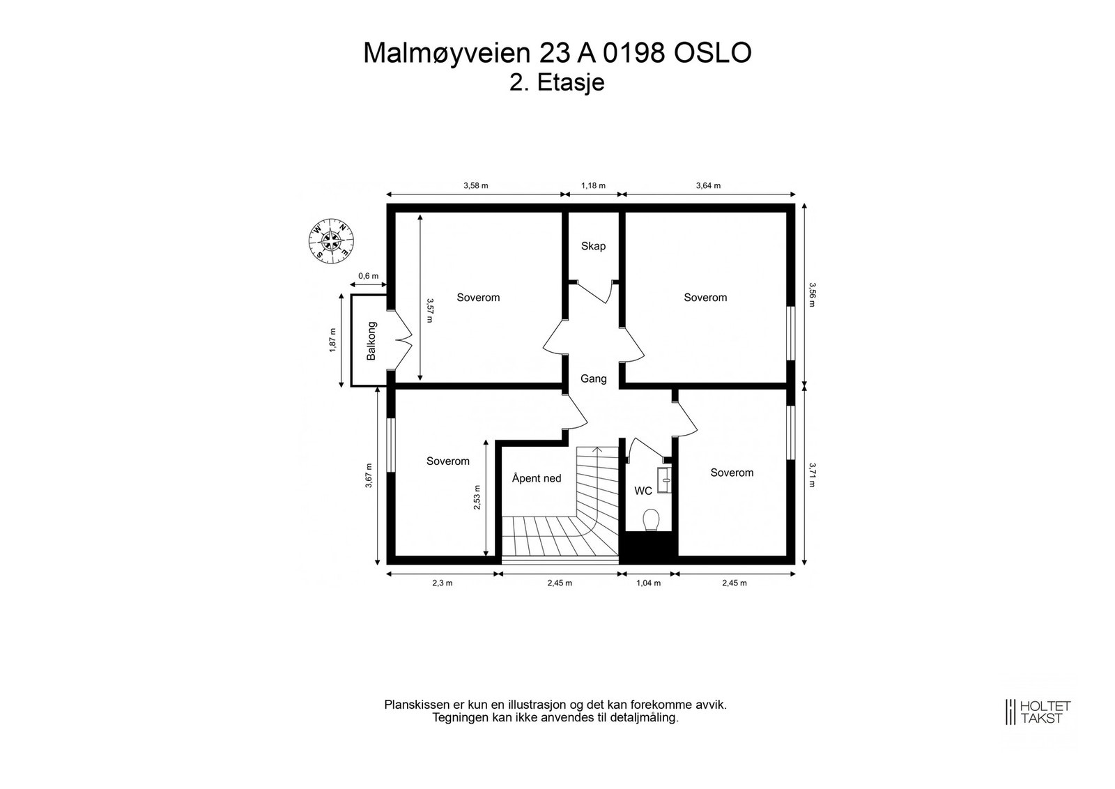 Plantegning 2.etasje. Galleribilde