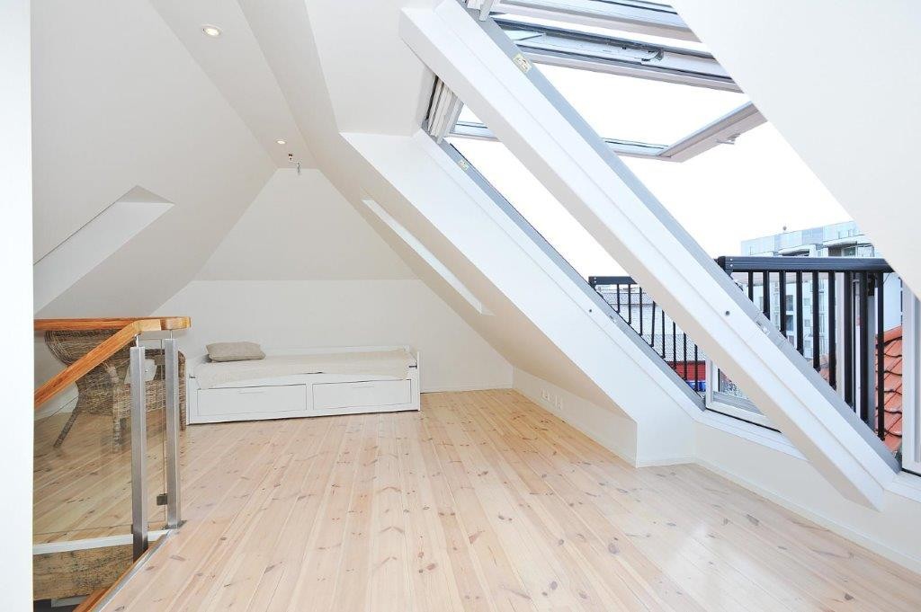 Loft med balkongløsning Galleribilde