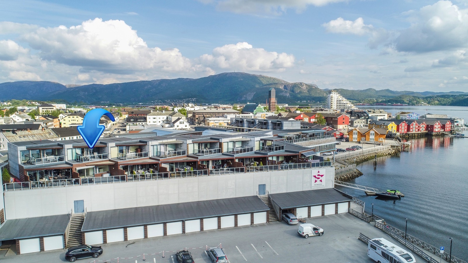 EiendomsMegler 1 v/Hans Kjetil Andreassen har gleden av å presentere leilighet i Verftsgata 4 for salg! (Foto: Martin Hågensen AS) Galleribilde