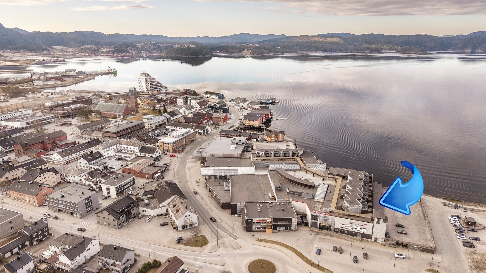 Oversiktsbilde av nærmiljøet Galleribilde
