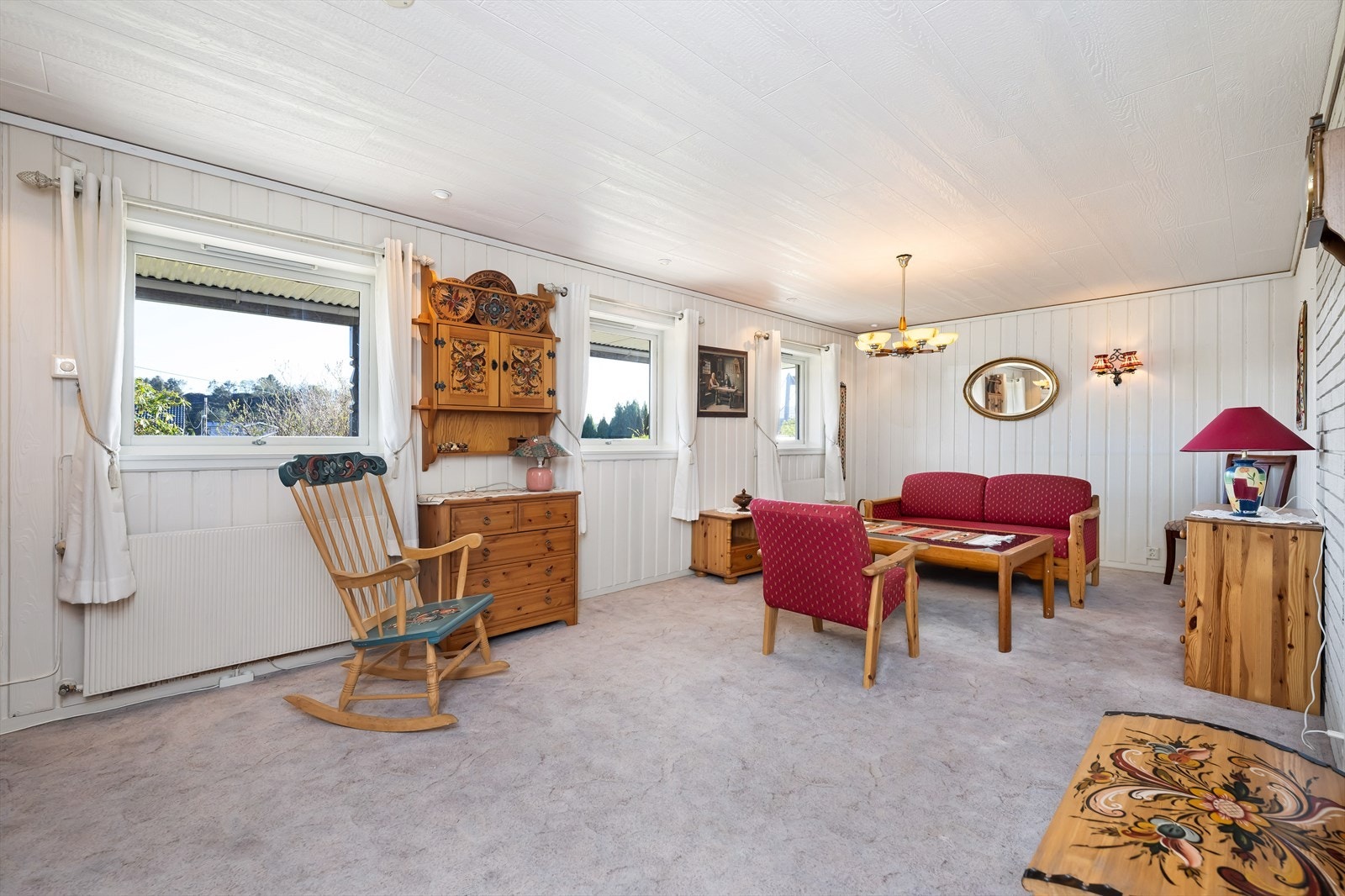 Kjellerstue (Hobbyrom på godkjente tegninger) Galleribilde