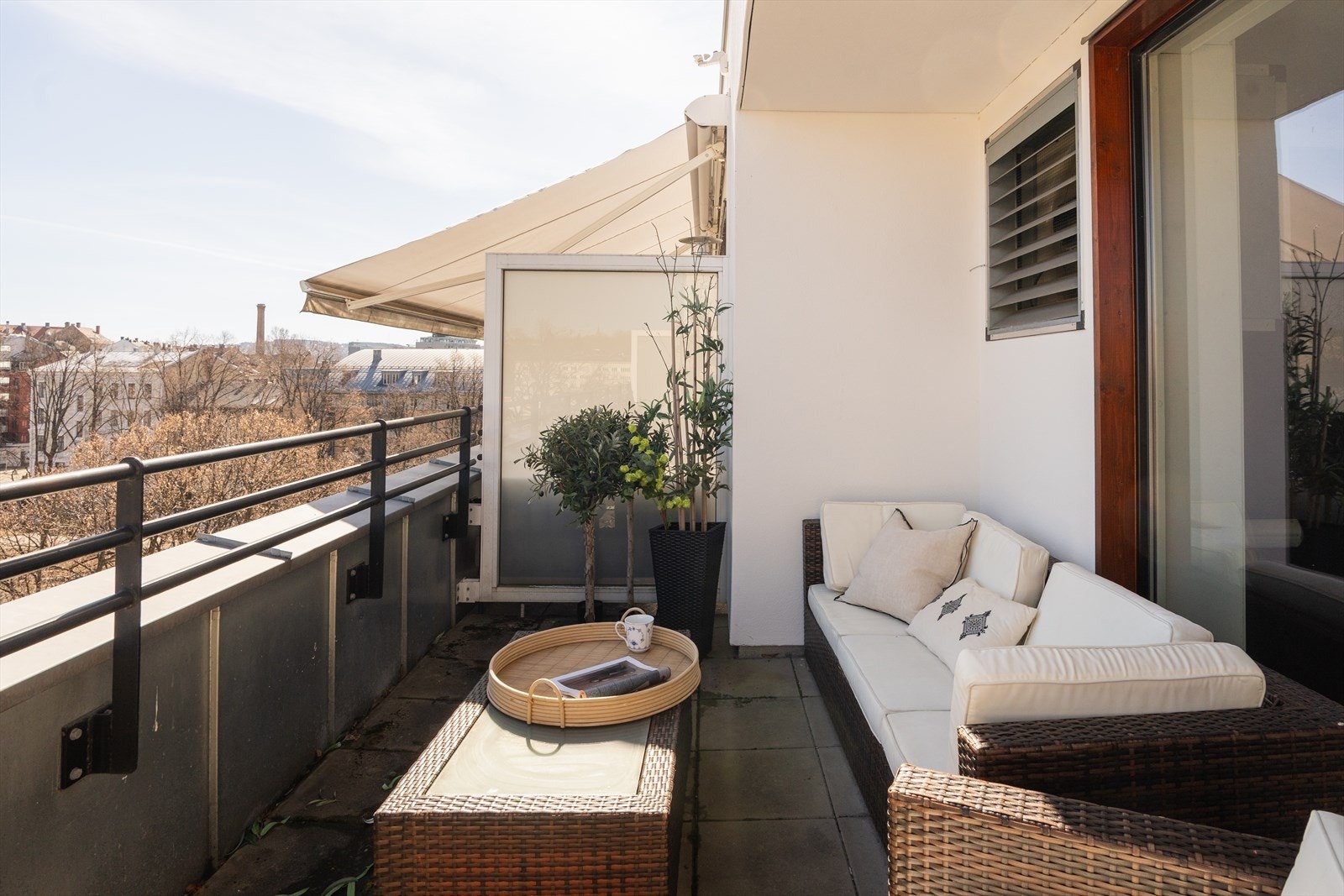 Felles takterrasse som kan benyttes av beboerne Galleribilde