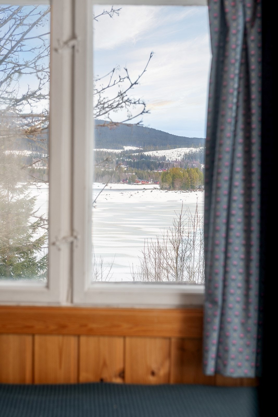 Fra vindu på soverom. Galleribilde