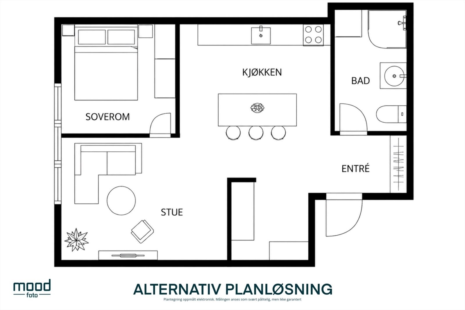 - Alternativ planløsning - Galleribilde