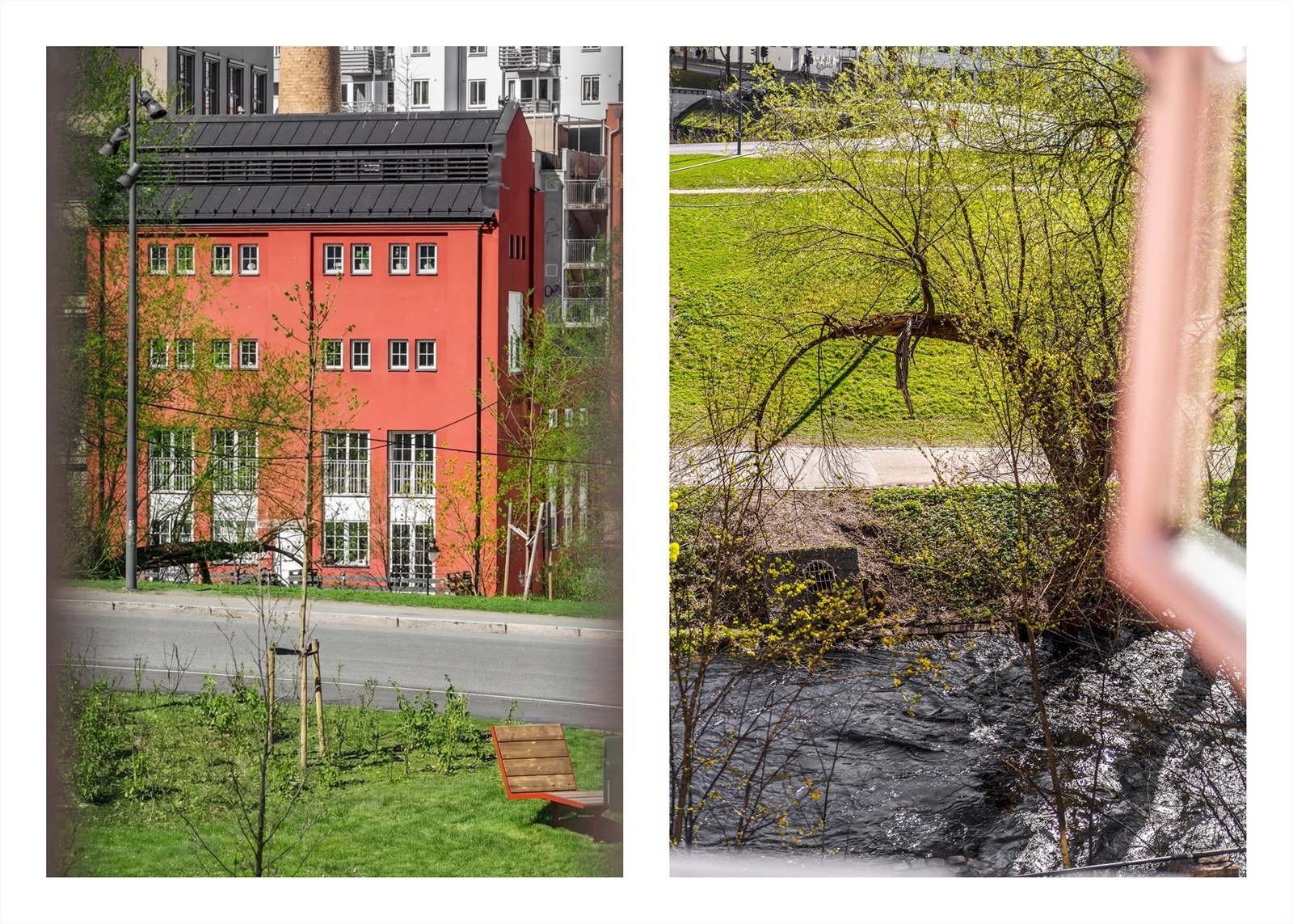 Her bor du tilbaketrukket med Akerselva som nærmeste nabo og alt du trenger rett utenfor døren. Galleribilde