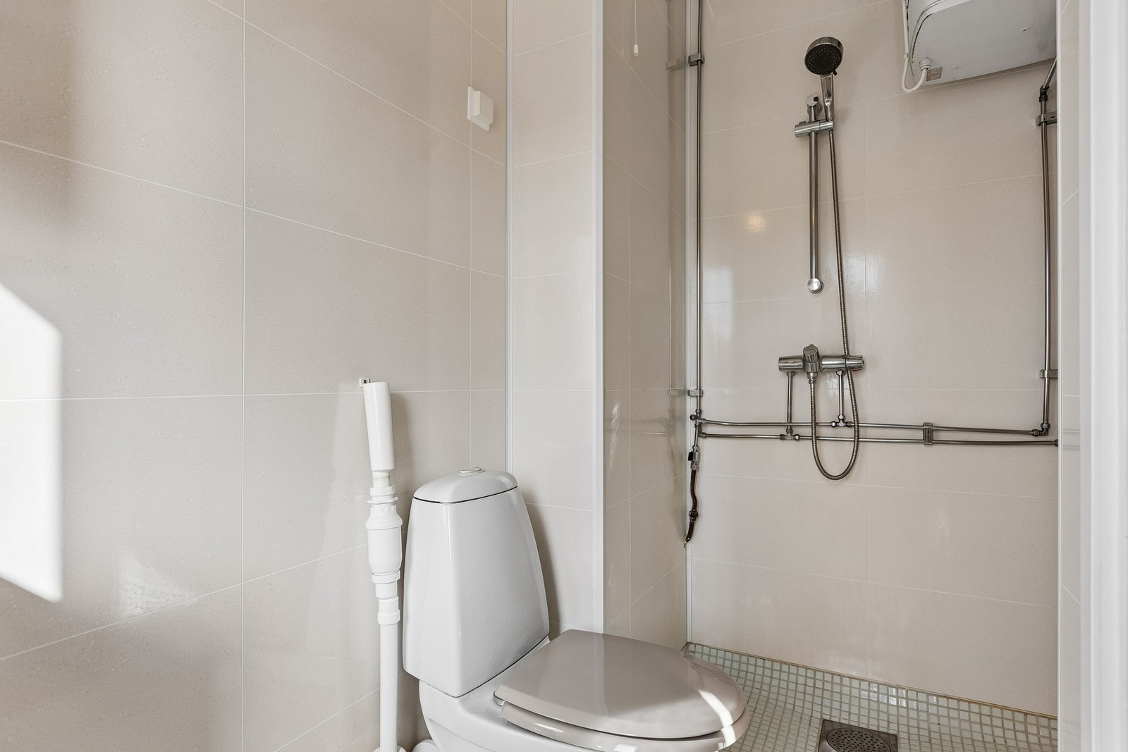 Badet måler 3 kvm. Galleribilde