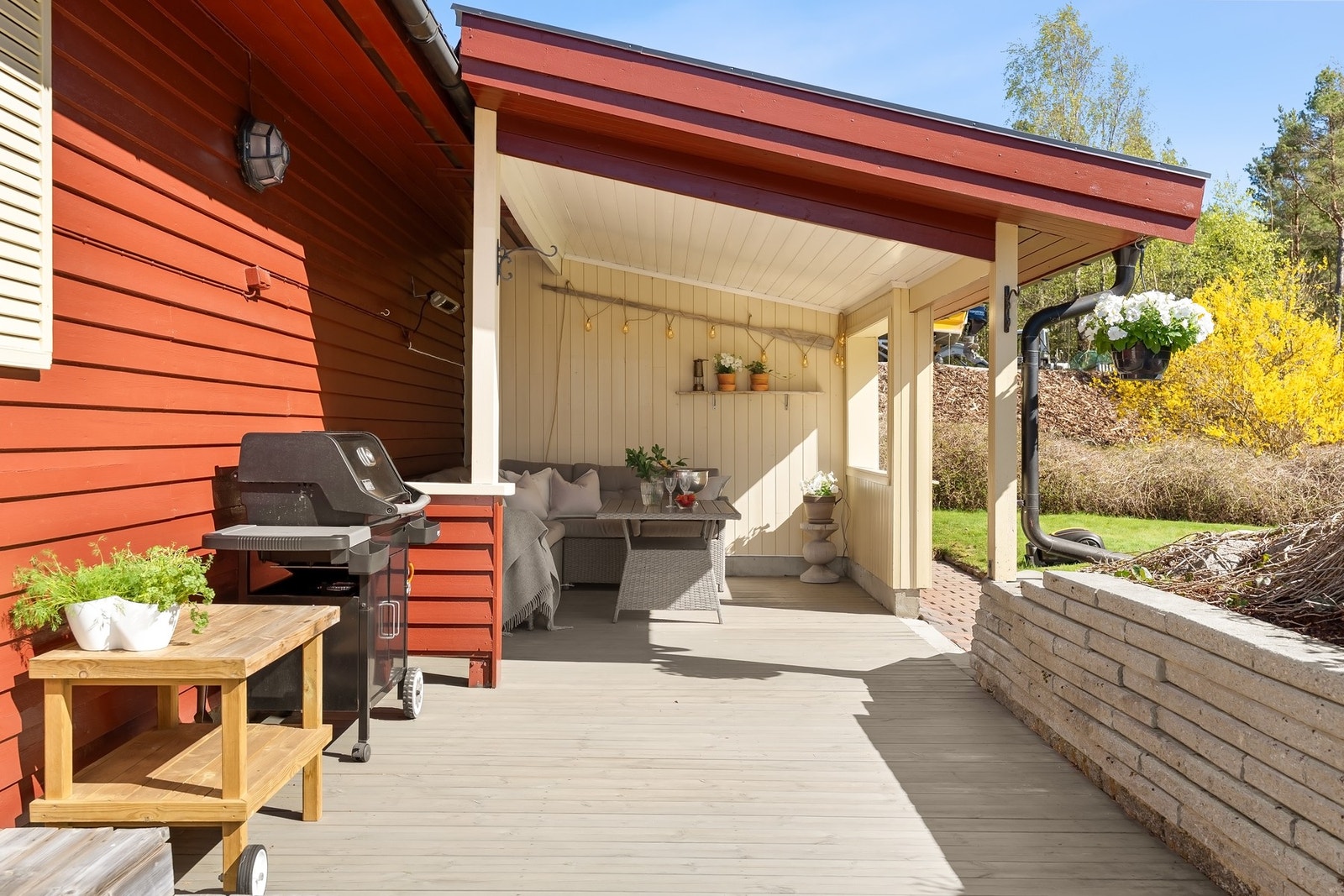 Her kan familie og venner samles på varme sommerdager. Galleribilde