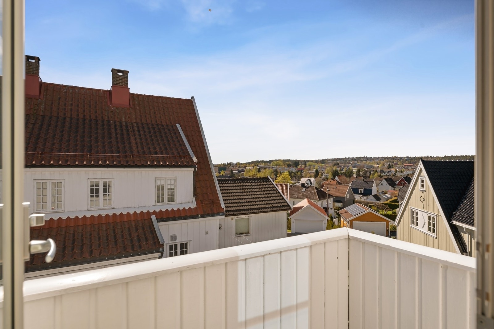 Soverommet har utgang til denne balkongen. Galleribilde