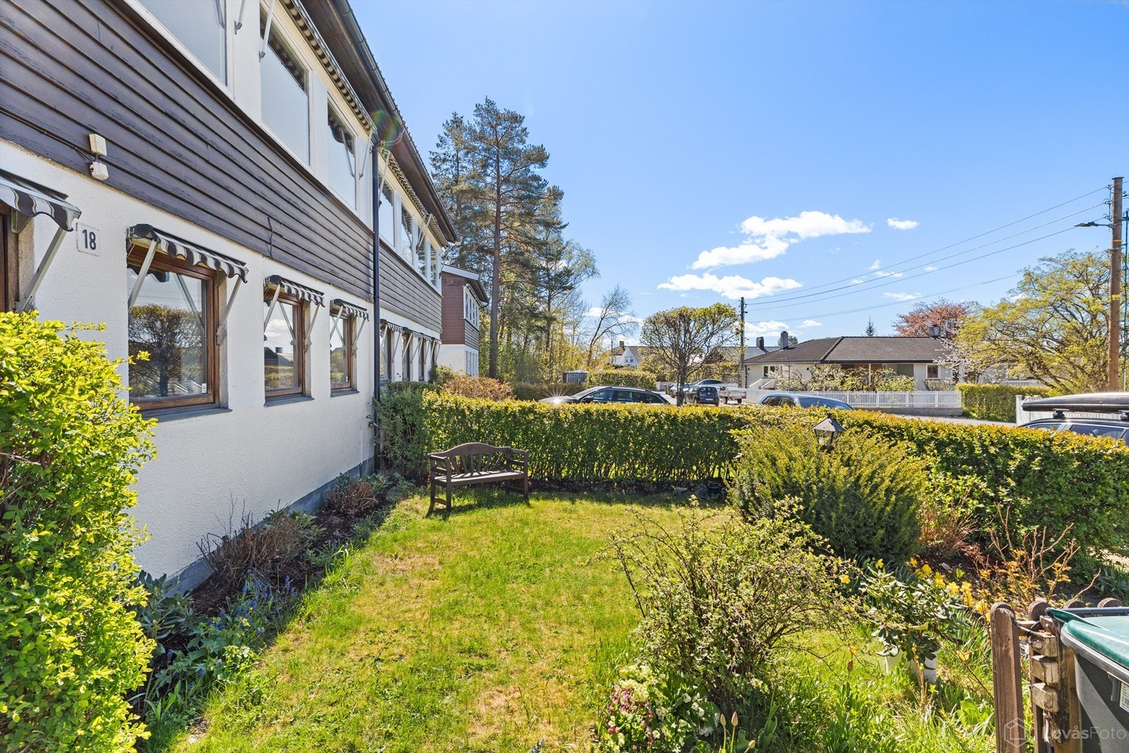 Vestvendt hage Galleribilde