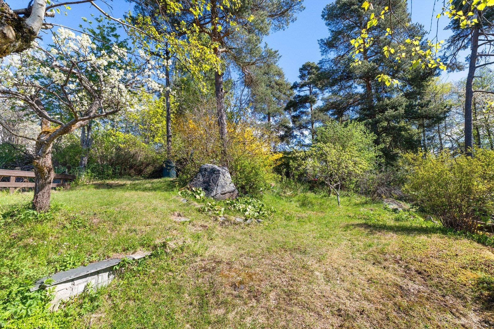 Hagen grenser til grøntområde (regulert til grøntområde) Galleribilde