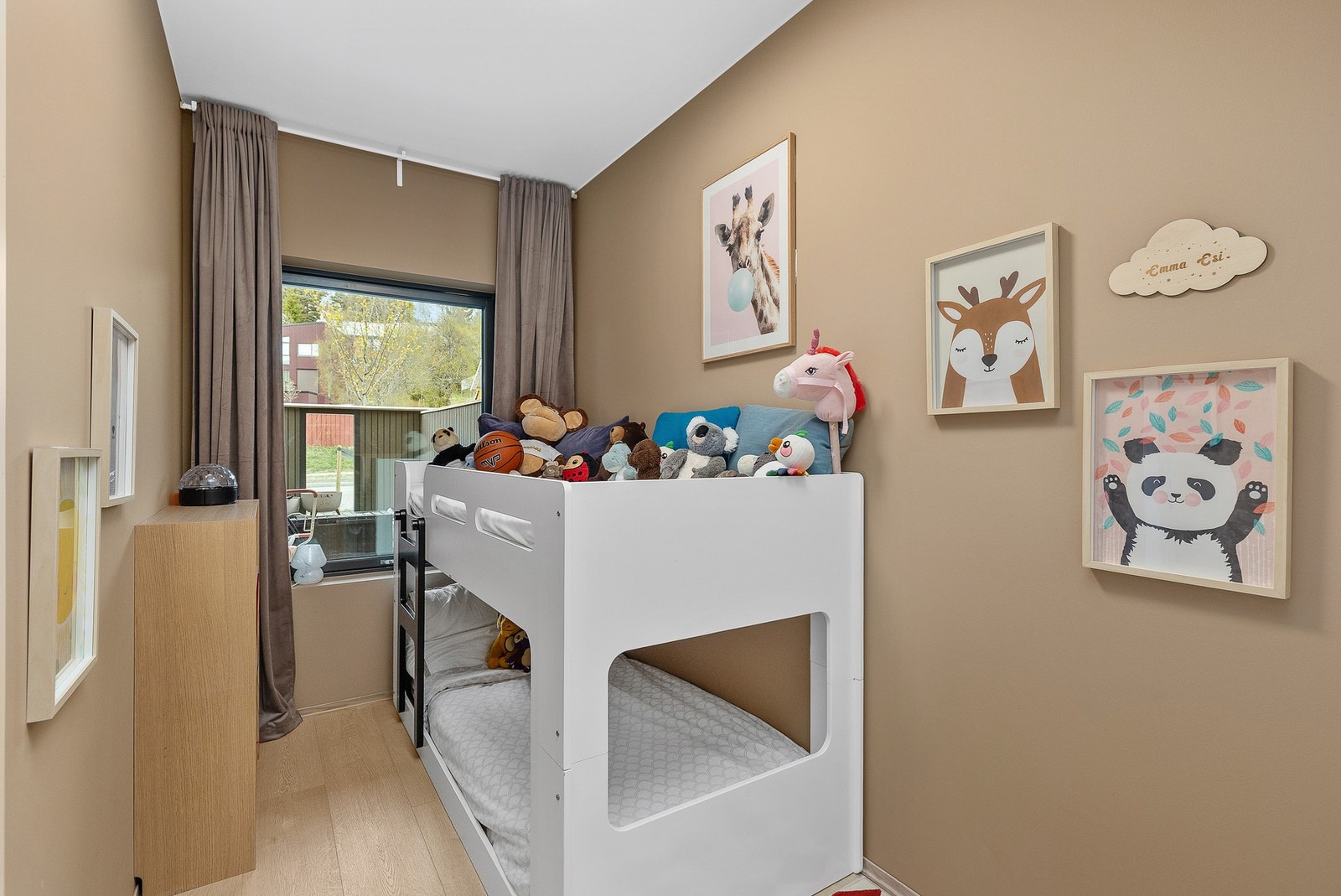 Koselig soverom. Galleribilde
