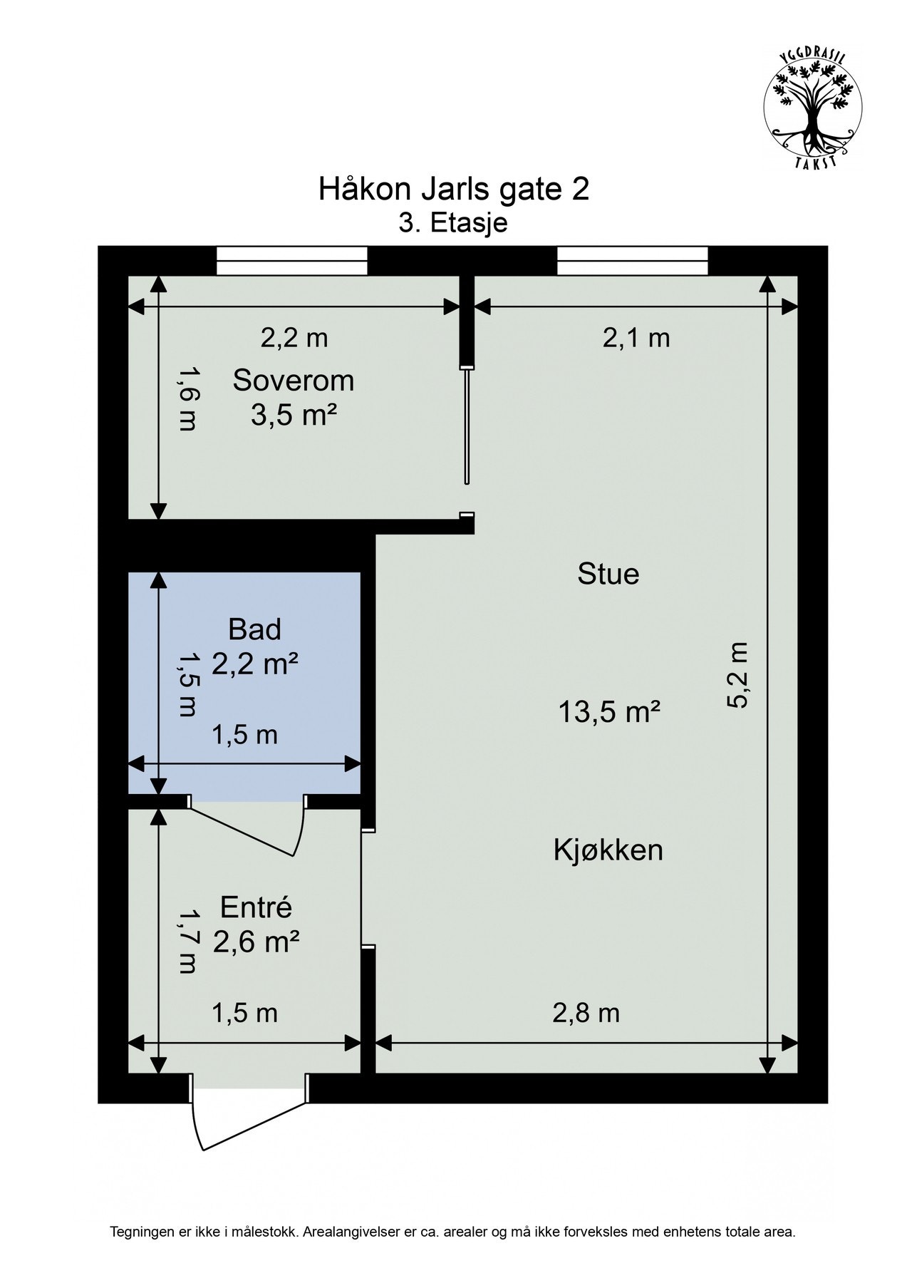 Planskisse. Galleribilde