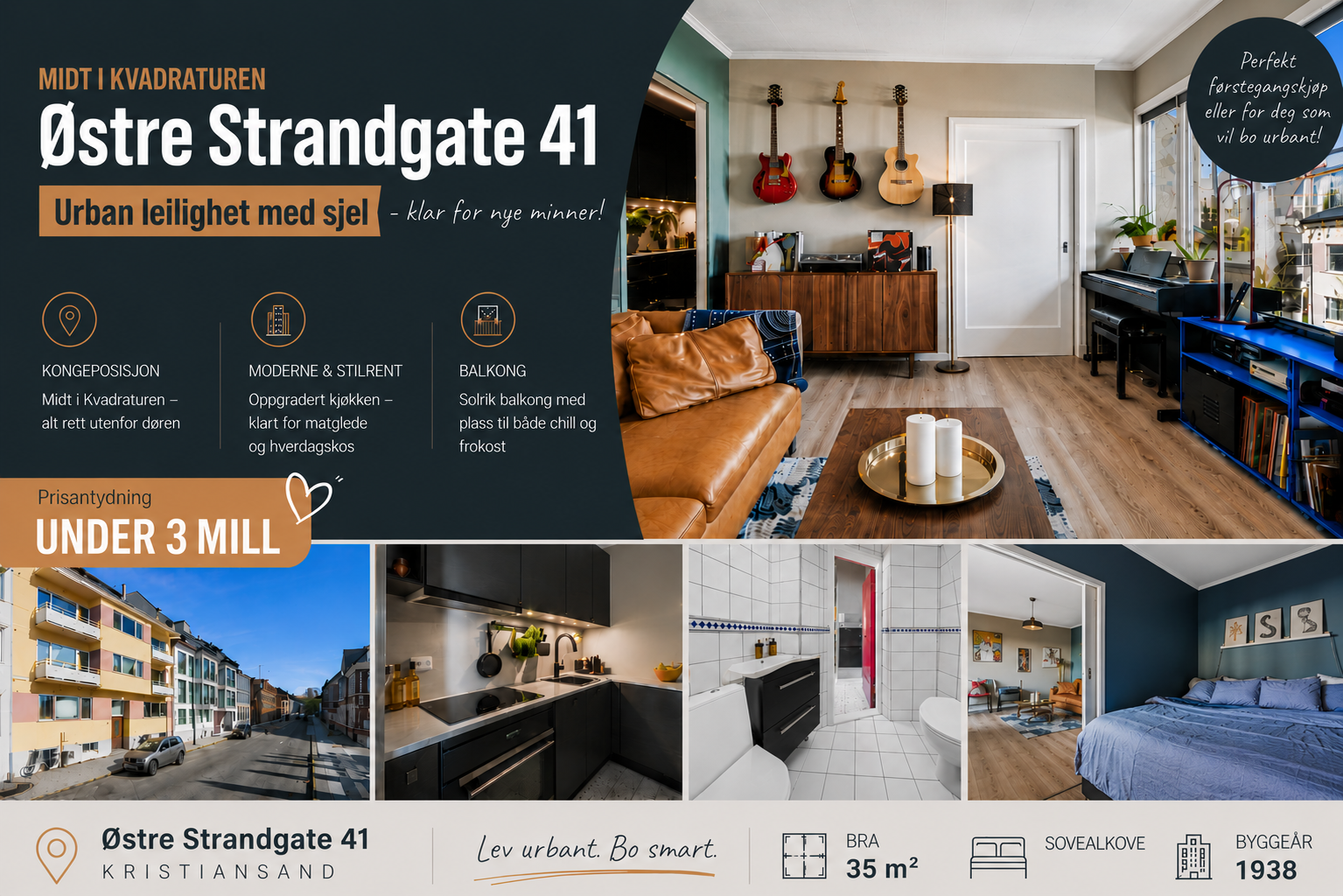 Velkommen til det urbane liv Galleribilde
