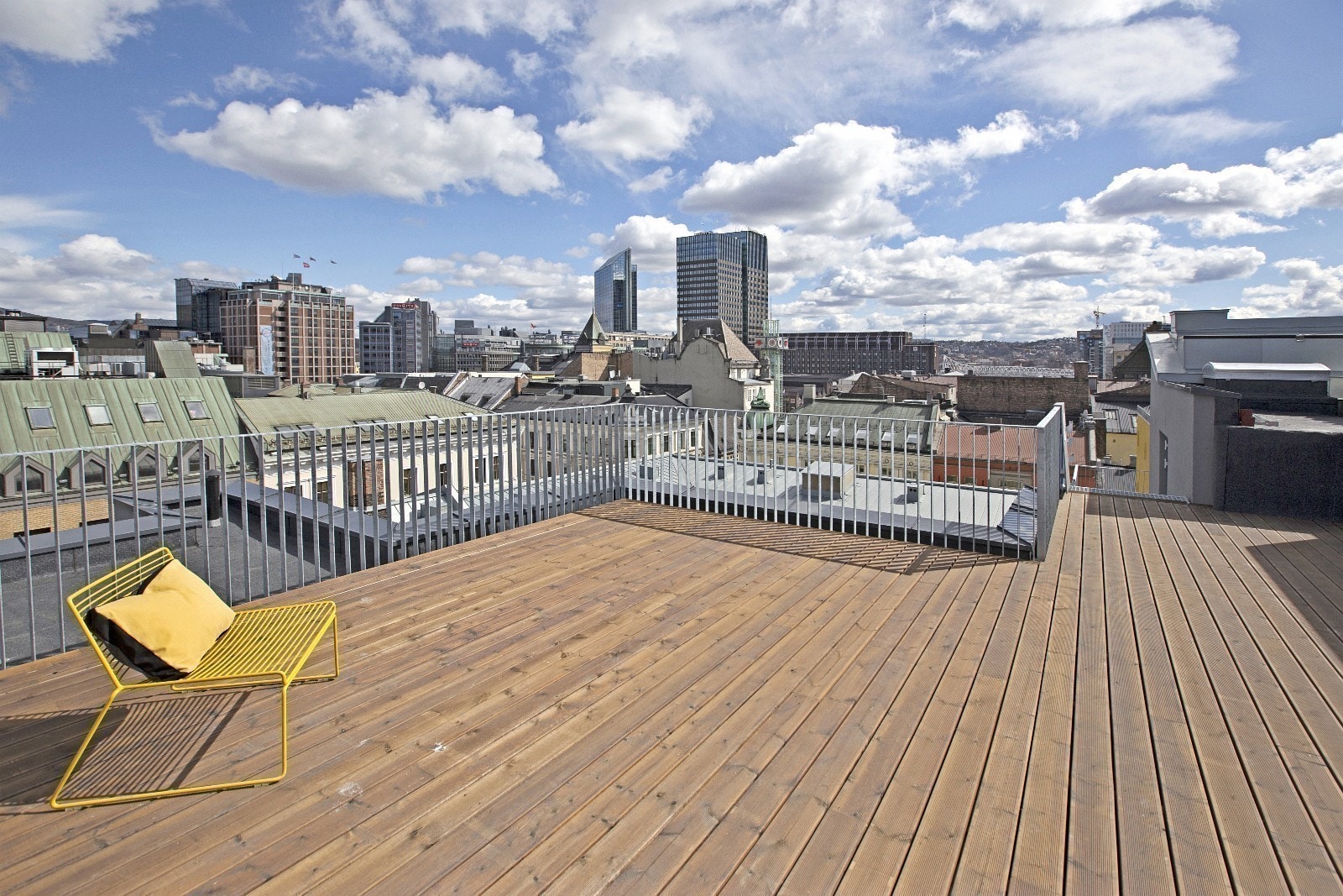 Fra takterrassen Galleribilde