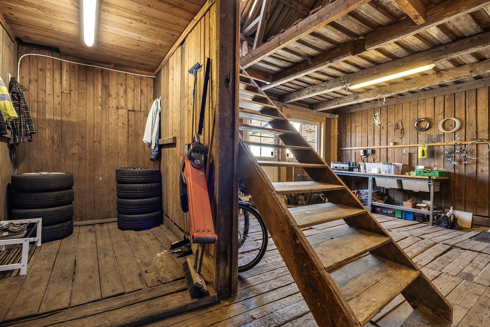 To kjellerarealer på til sammen 29m². Galleribilde