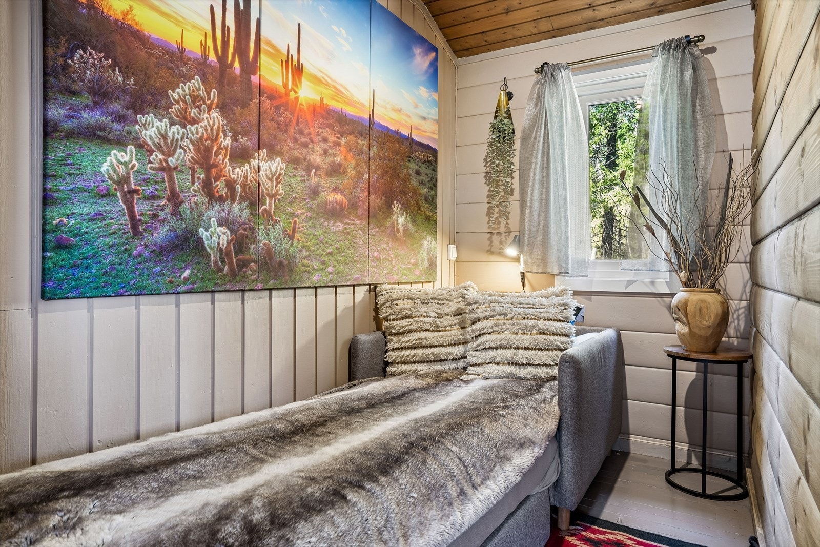 Det er totalt 2 soverom i hytta Galleribilde