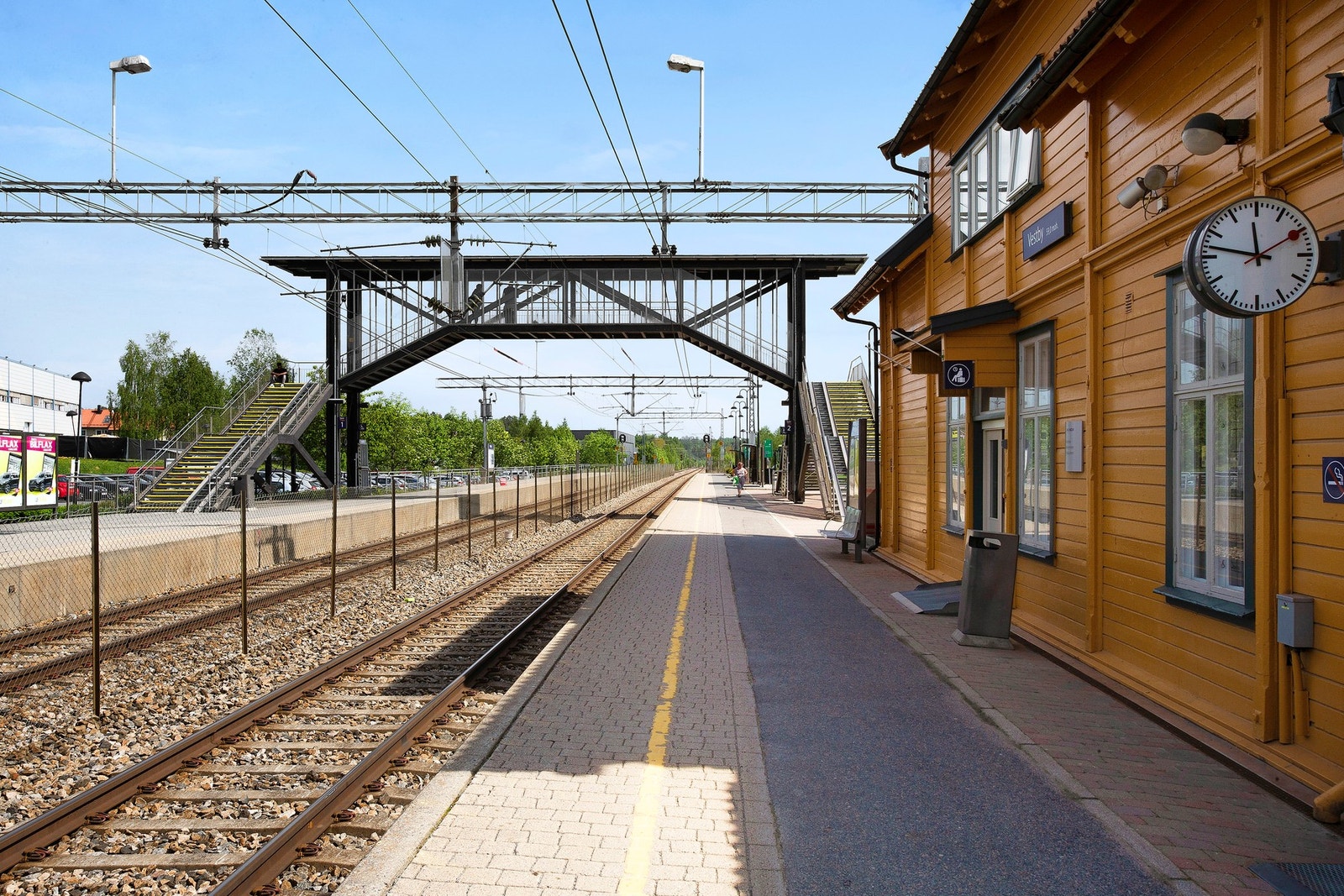 Togstasjonen Vestby Galleribilde