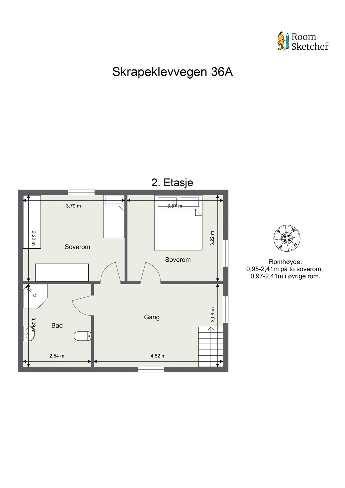 Plantegning - 2. etasje Galleribilde