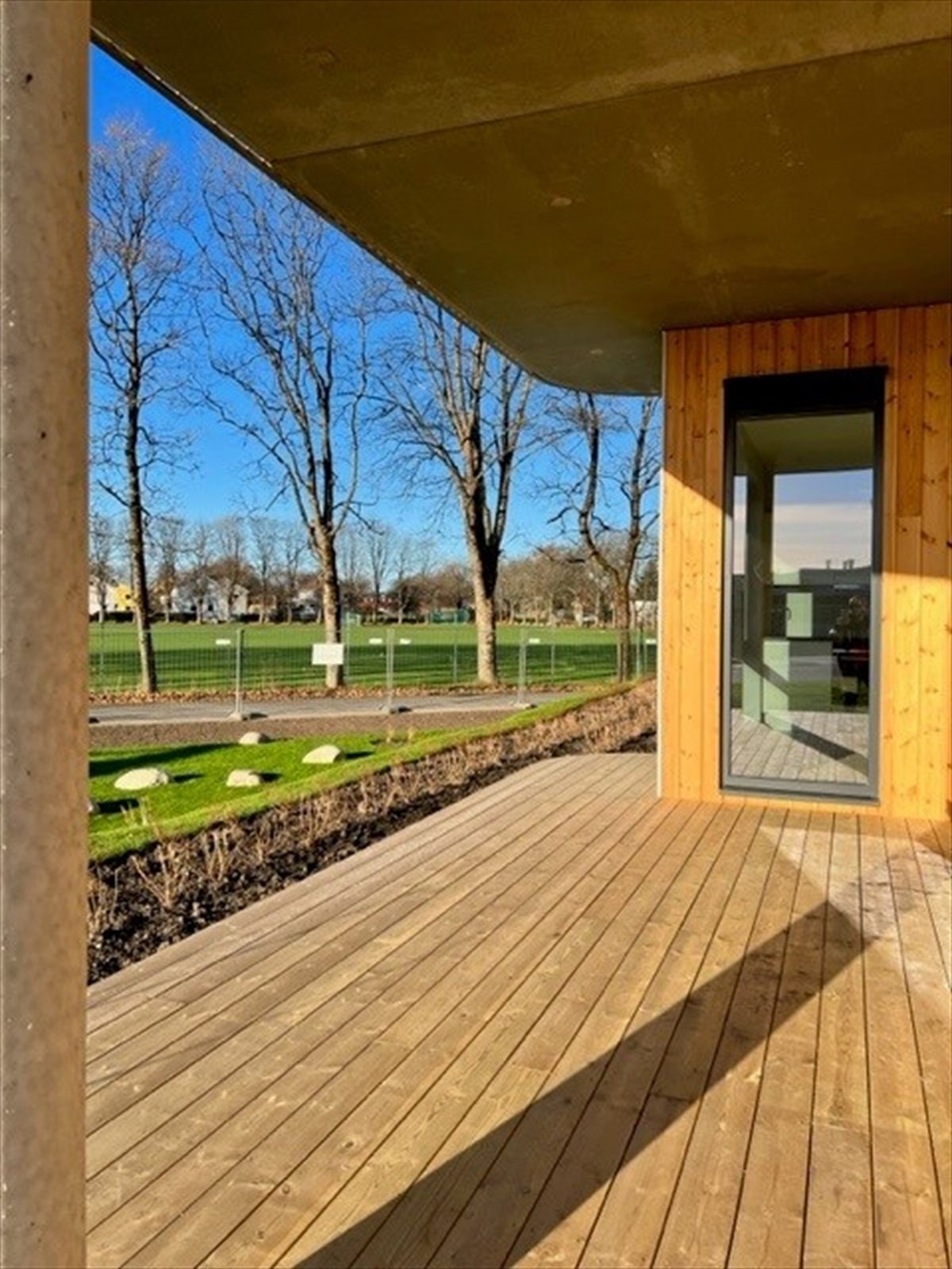 Stor terrasse Galleribilde