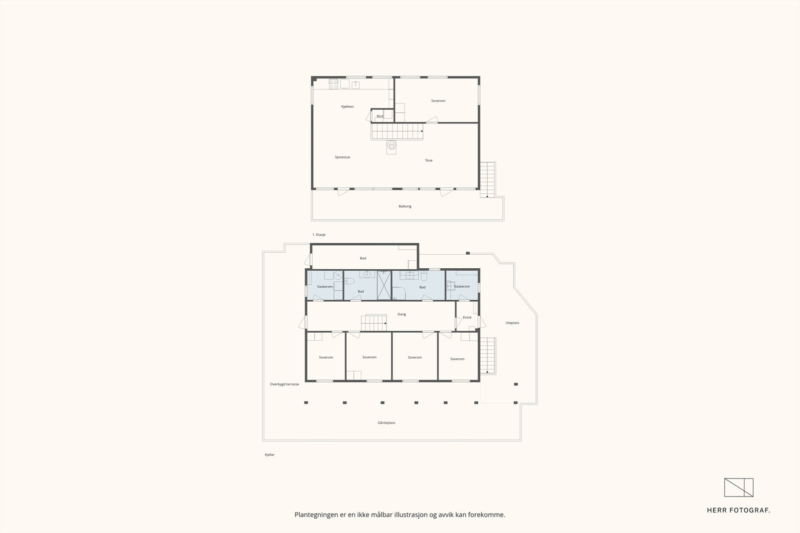 Plantegning. Galleribilde