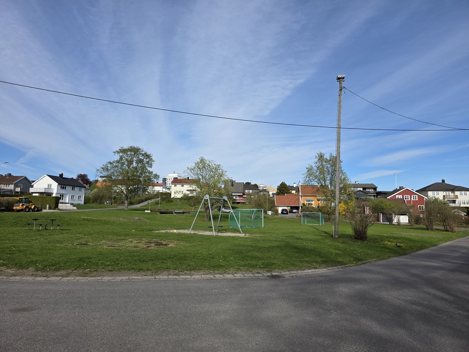 I området er det en hyggelig lekeplass. Galleribilde
