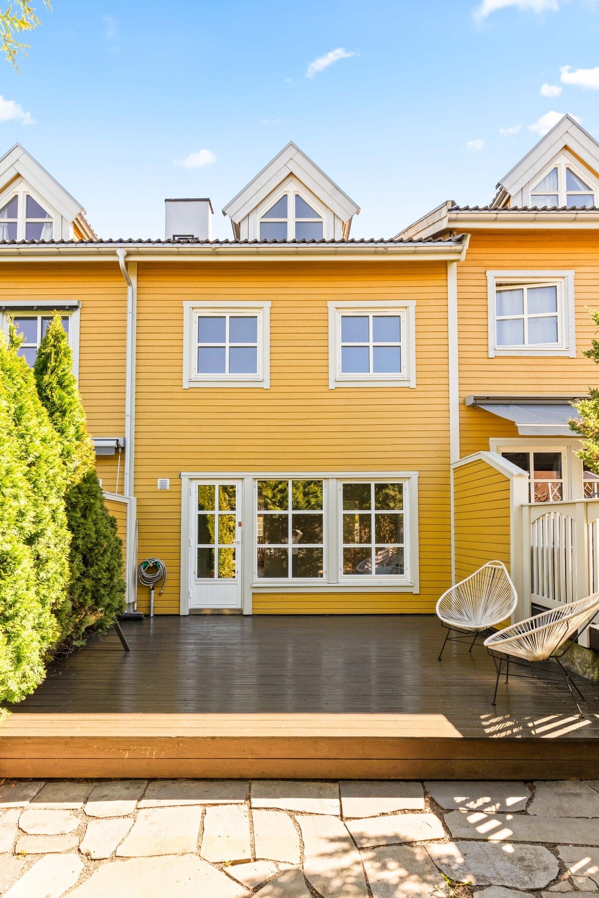 Med en skikkelig koselig terrasse Galleribilde