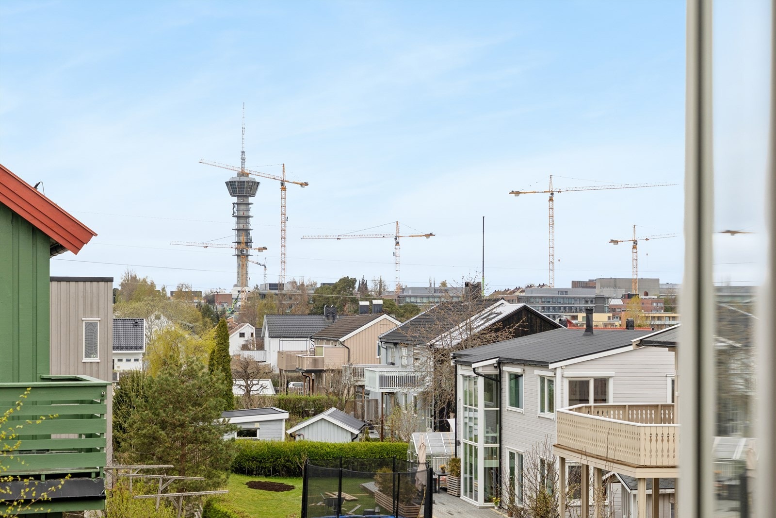 Utsikt Tyholttårnet. Galleribilde