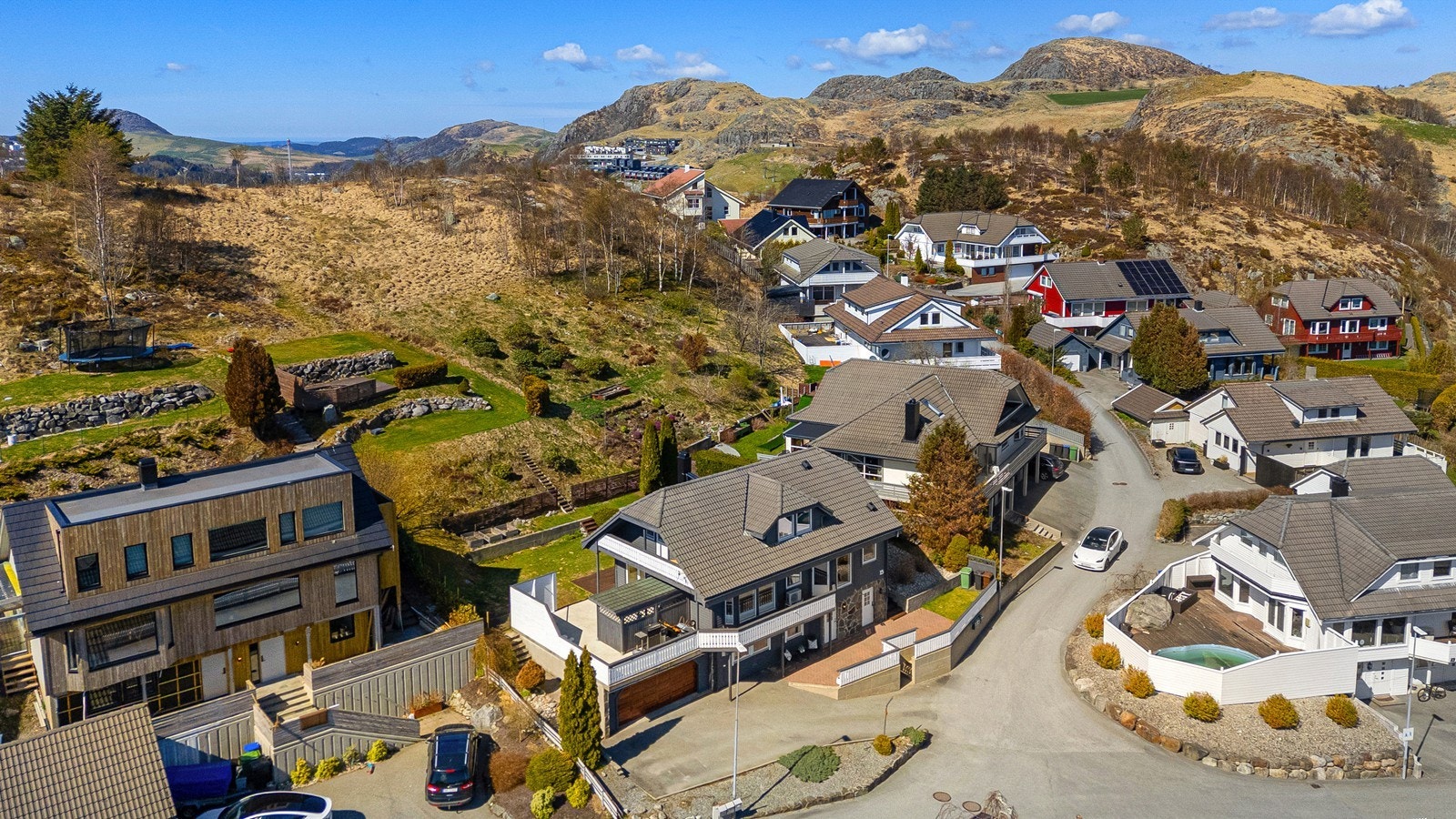 Husafjell er et ettertraktet og familievennlig boligområde. Galleribilde