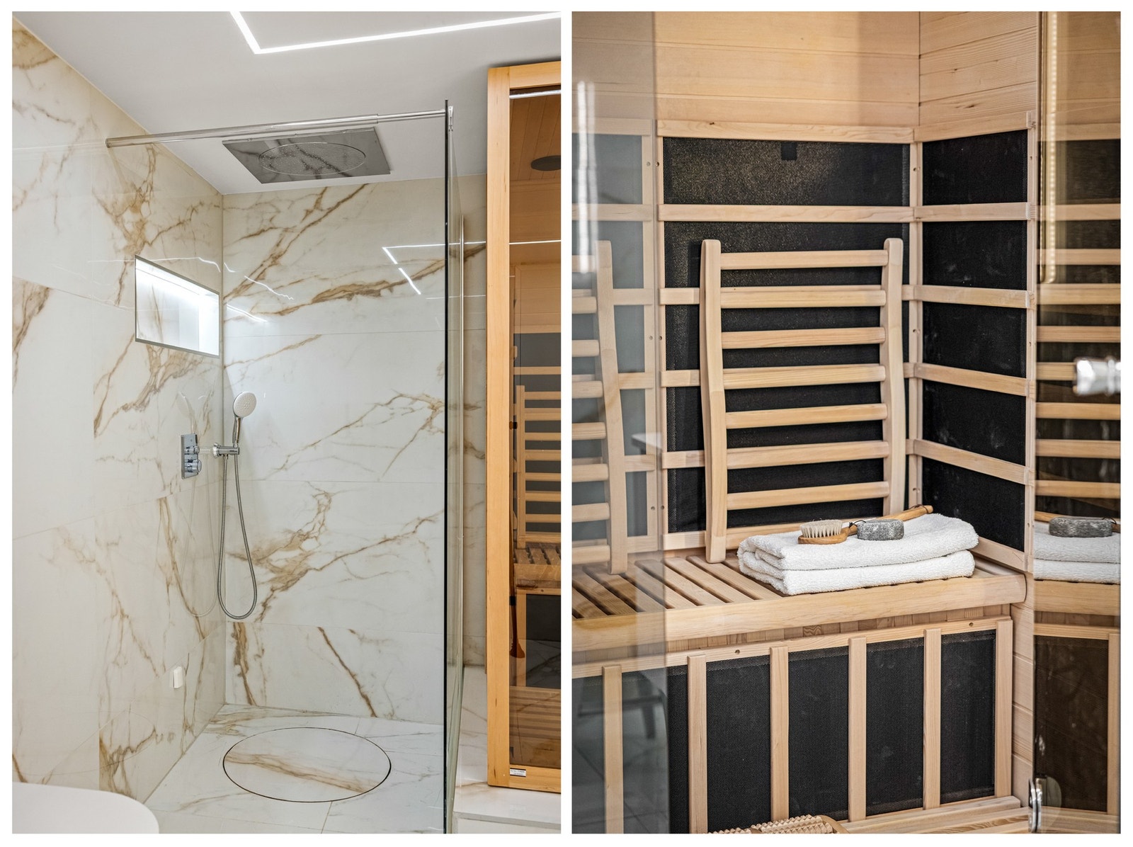 Badet i underetasjen er i tillegg utstyrt med prefabrikkert badstue, perfekt for rolige kvelder hjemme. Galleribilde