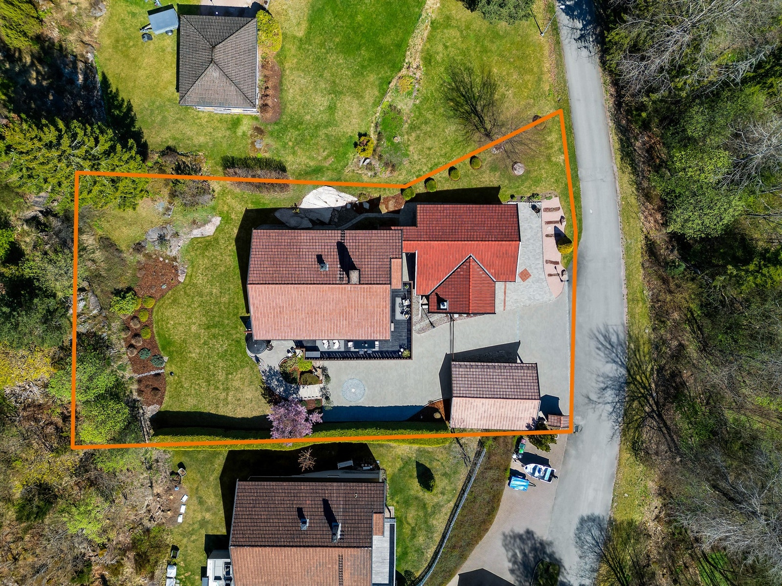 Dronefoto Galleribilde
