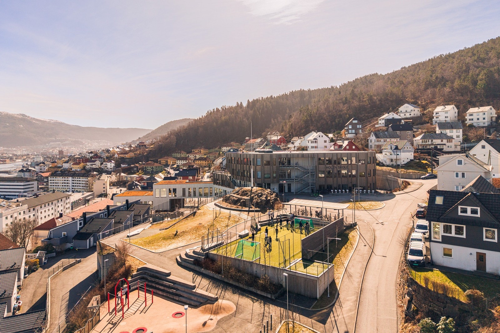Barnevennlig og hyggelig boligområde. Galleribilde