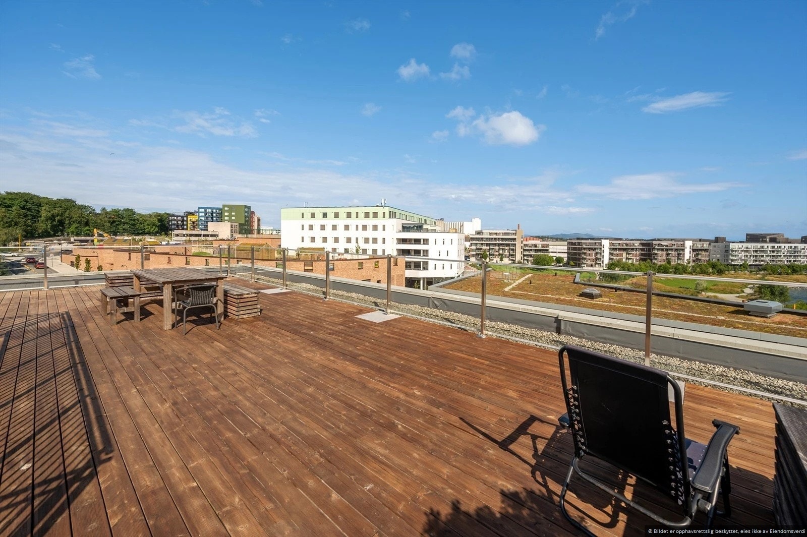 Felles takterrasse Galleribilde