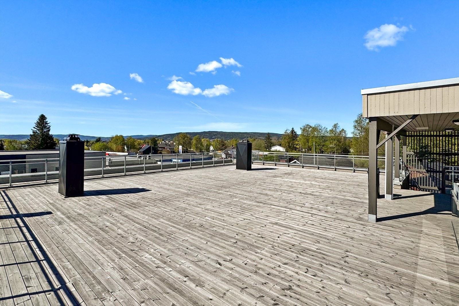 Sameiet har felles takterrasse for beboerne. Galleribilde