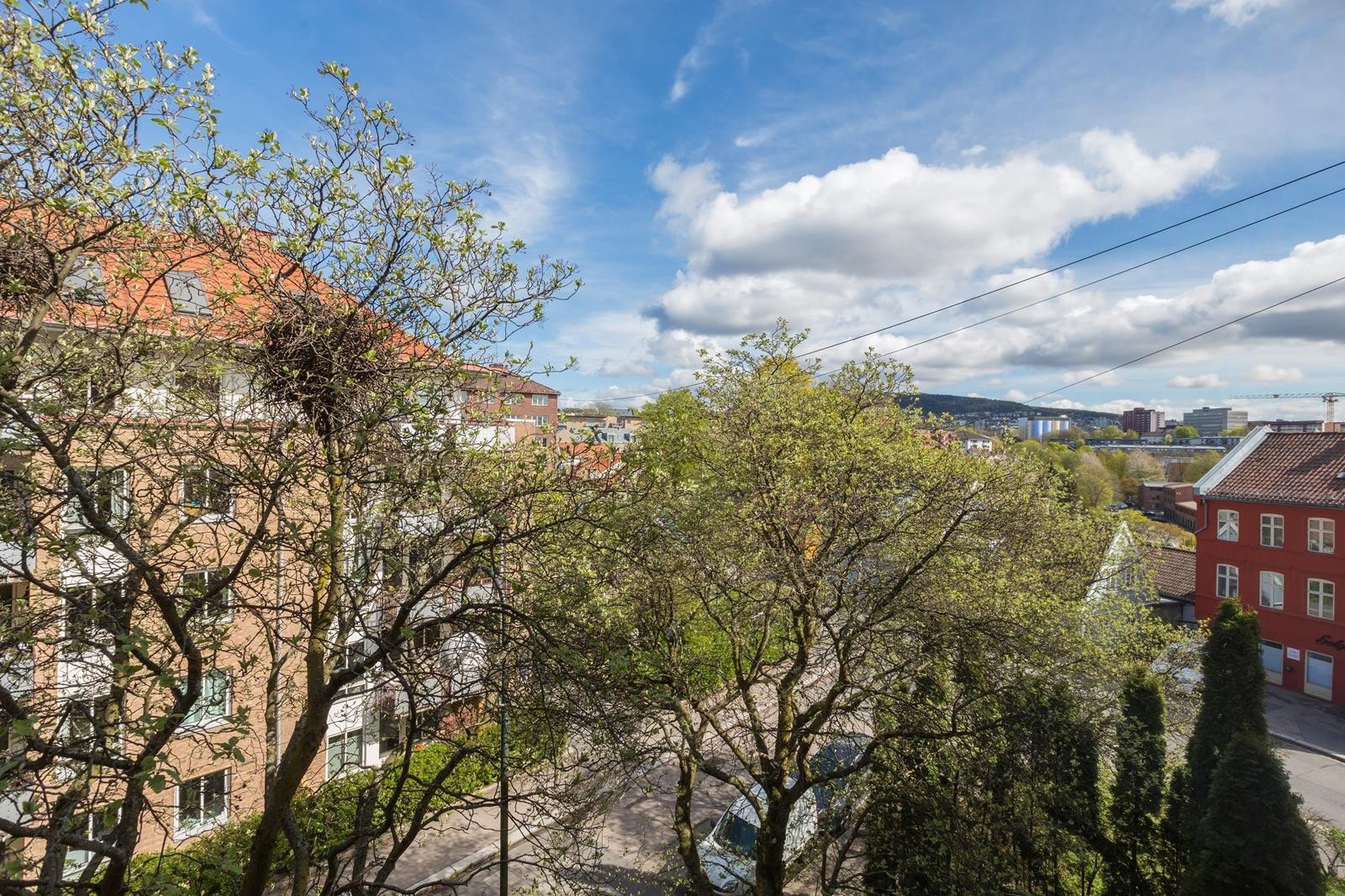 Utsyn fra soverom. Galleribilde