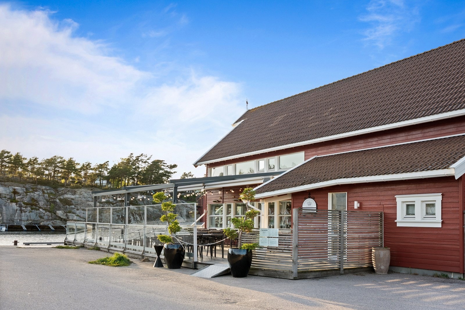 Engelsviken Brygge Restaurant er et populært samlingssted for både fastboende og tilreisende. Galleribilde