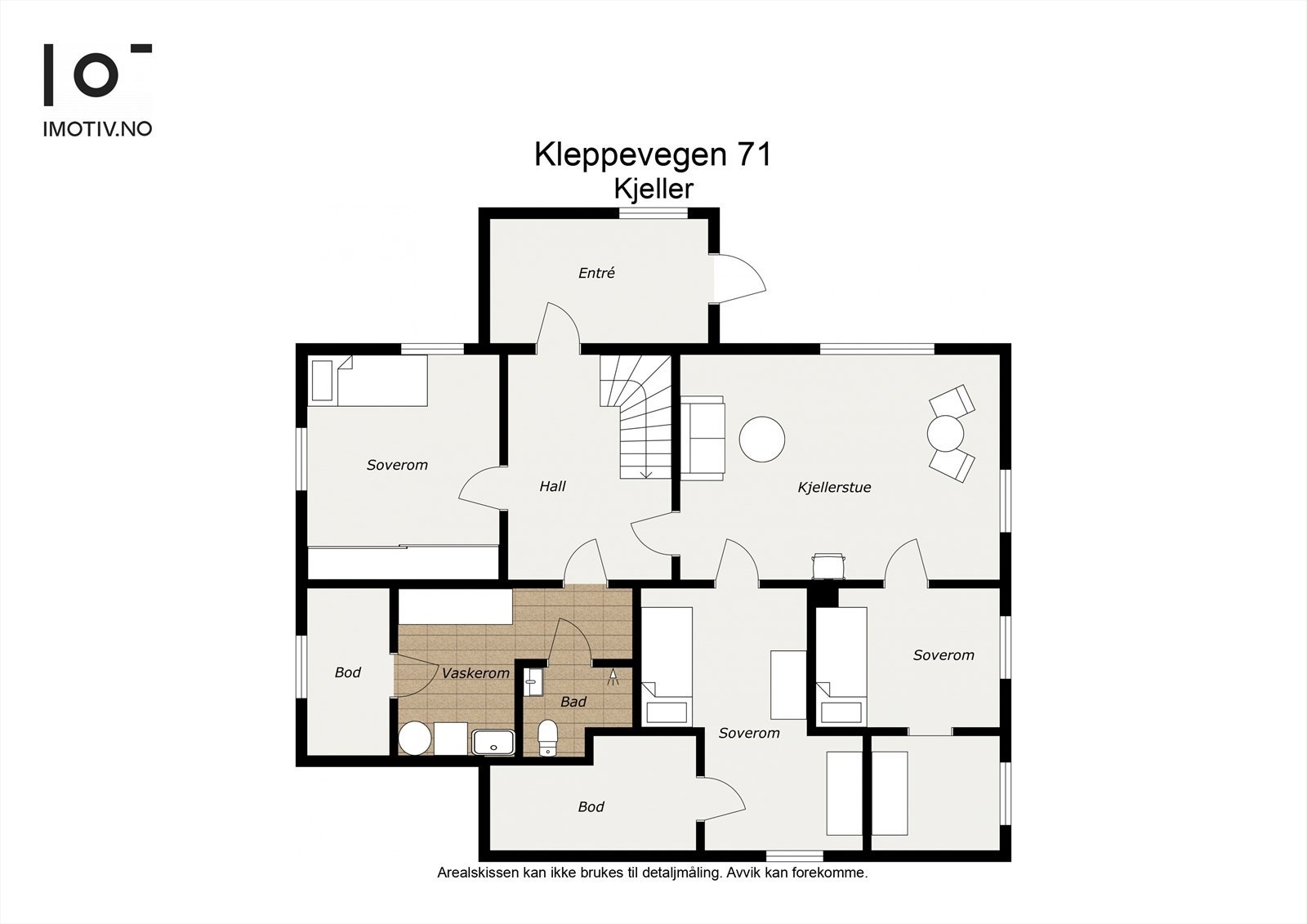- Plantegning underetasje - Galleribilde