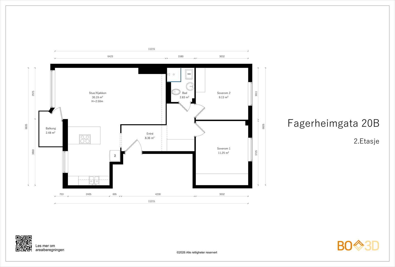 Plantegning. Galleribilde