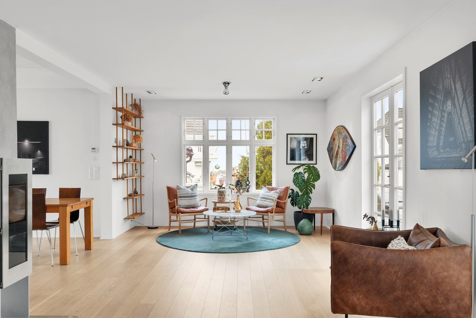 Stue - vannbåren gulvvarme i hele 1.etg. Galleribilde