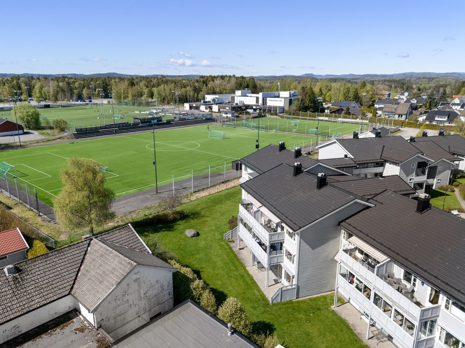 Nærområdet byr på flotte turmuligheter og nærhet til skog og mark. Galleribilde