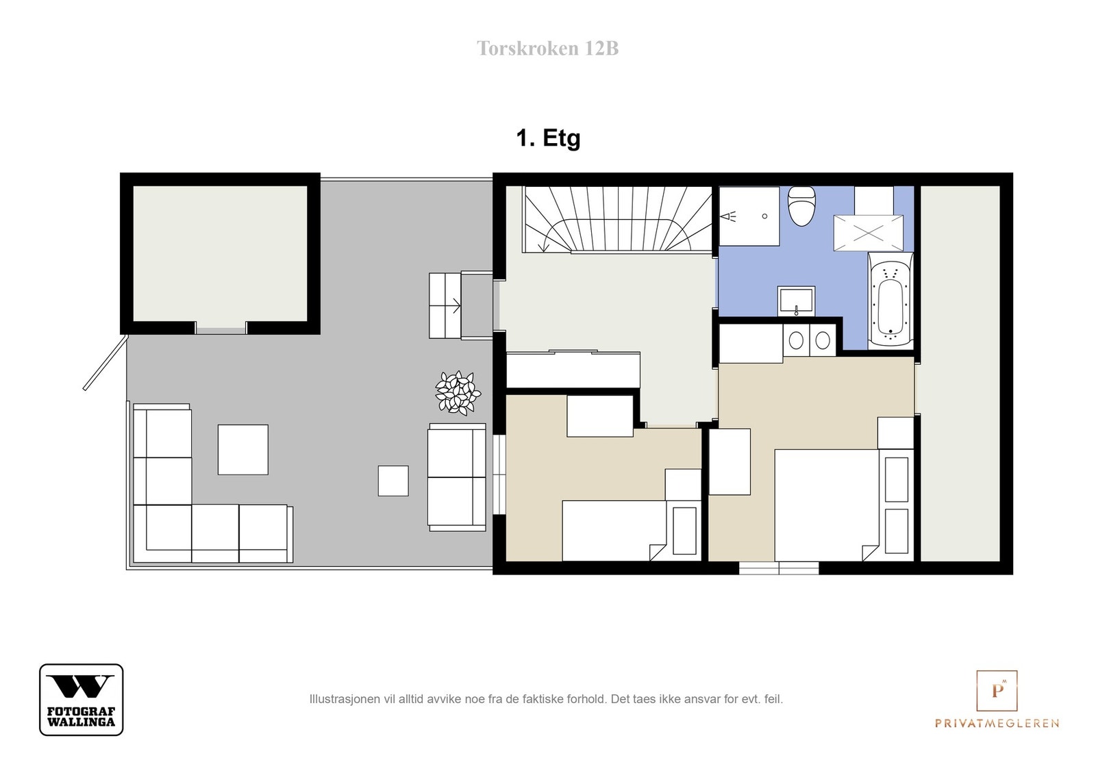Plantegning. Galleribilde