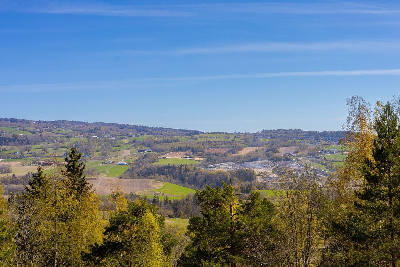 Panoramautsikt fra balkongen. Galleribilde