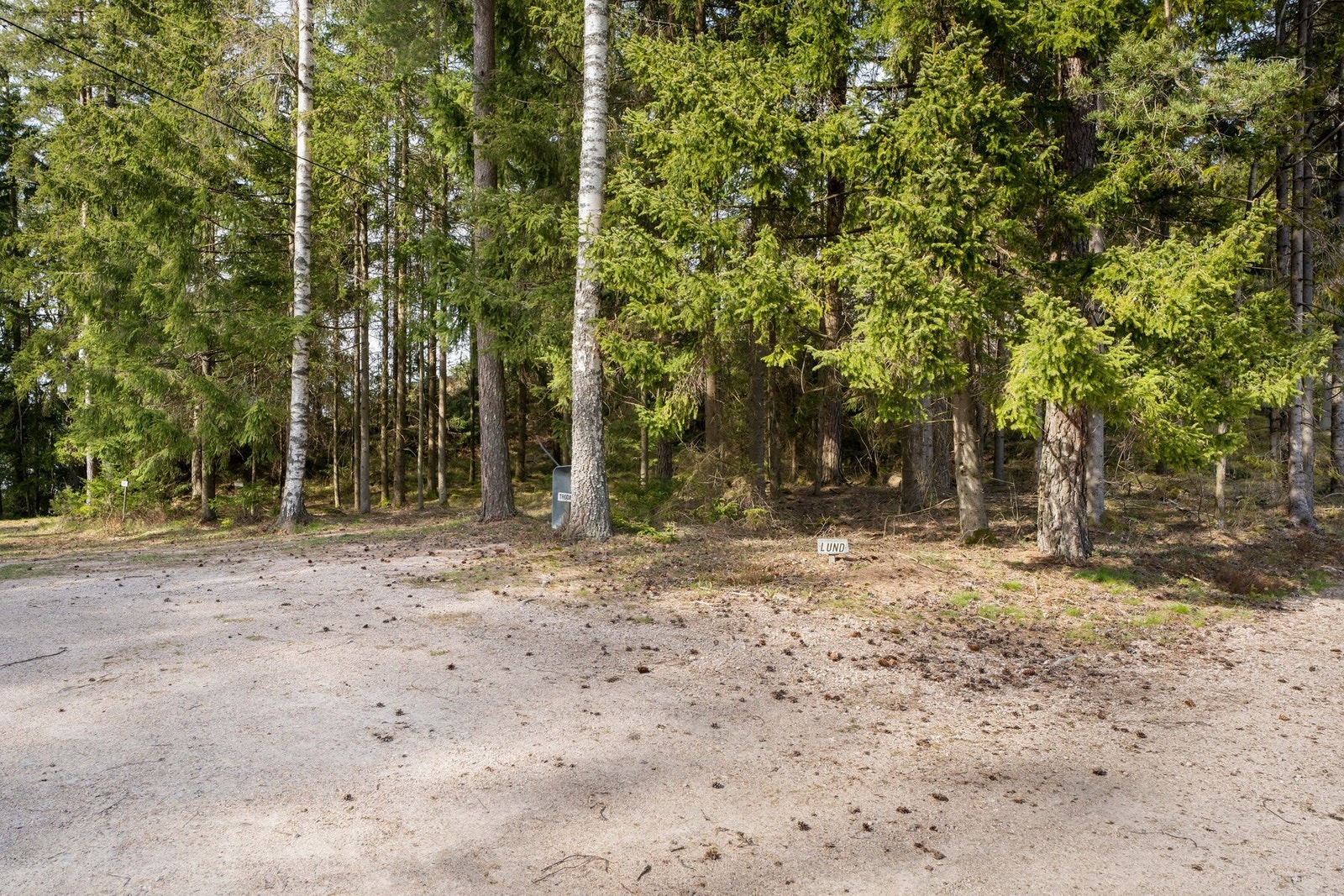 Parkering ca. 20 meter fra hytta. Galleribilde
