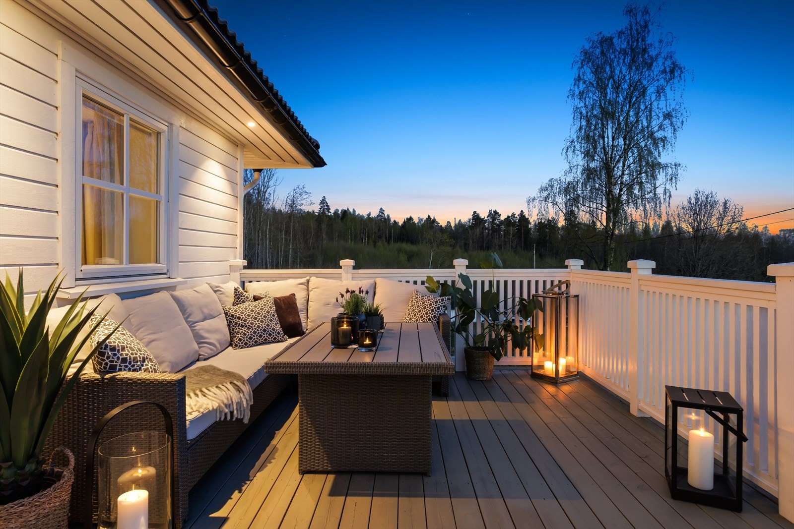 En fin og usjenert plass hvor sommeren kan nytes til det fulle. Galleribilde
