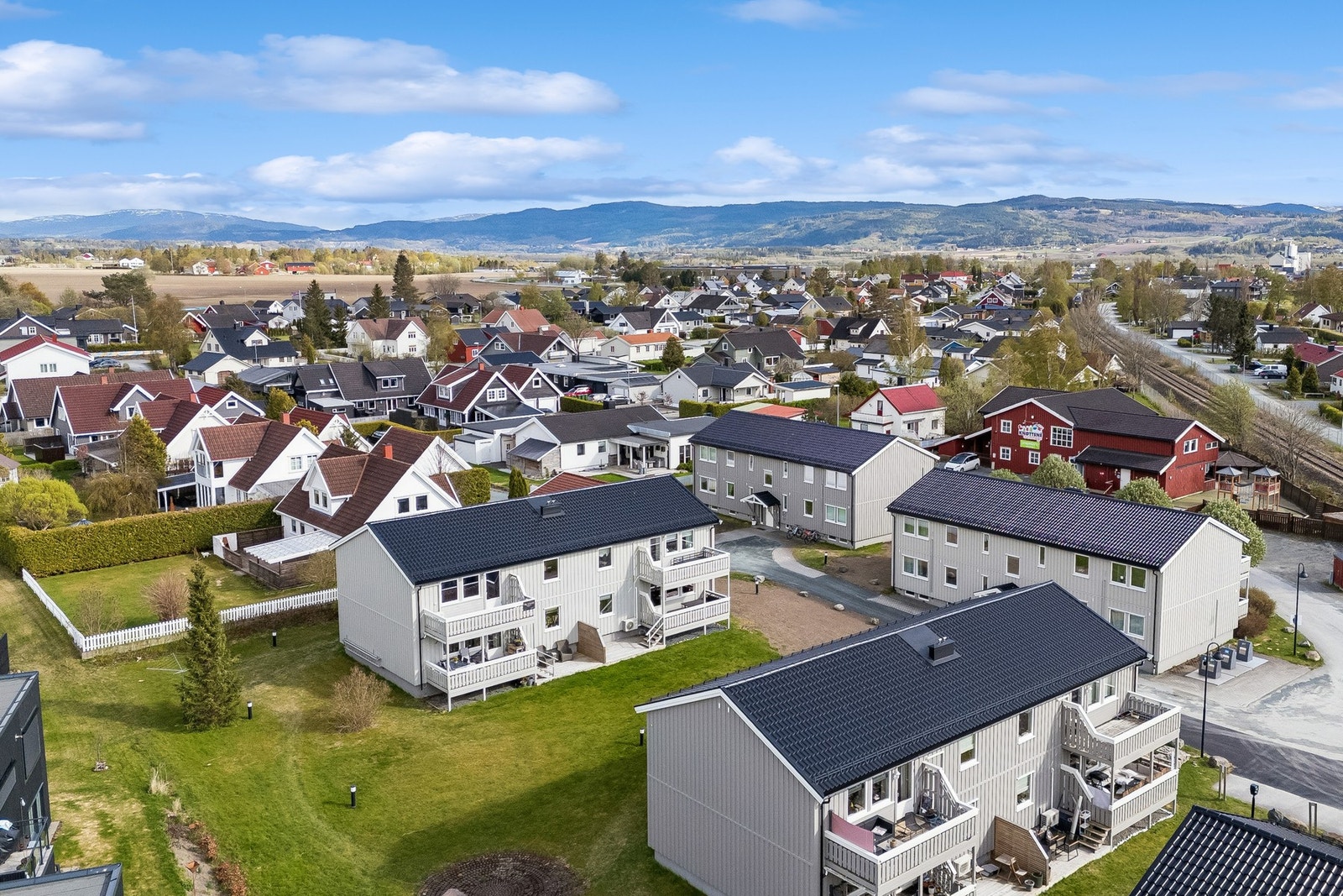 Dronefoto Galleribilde